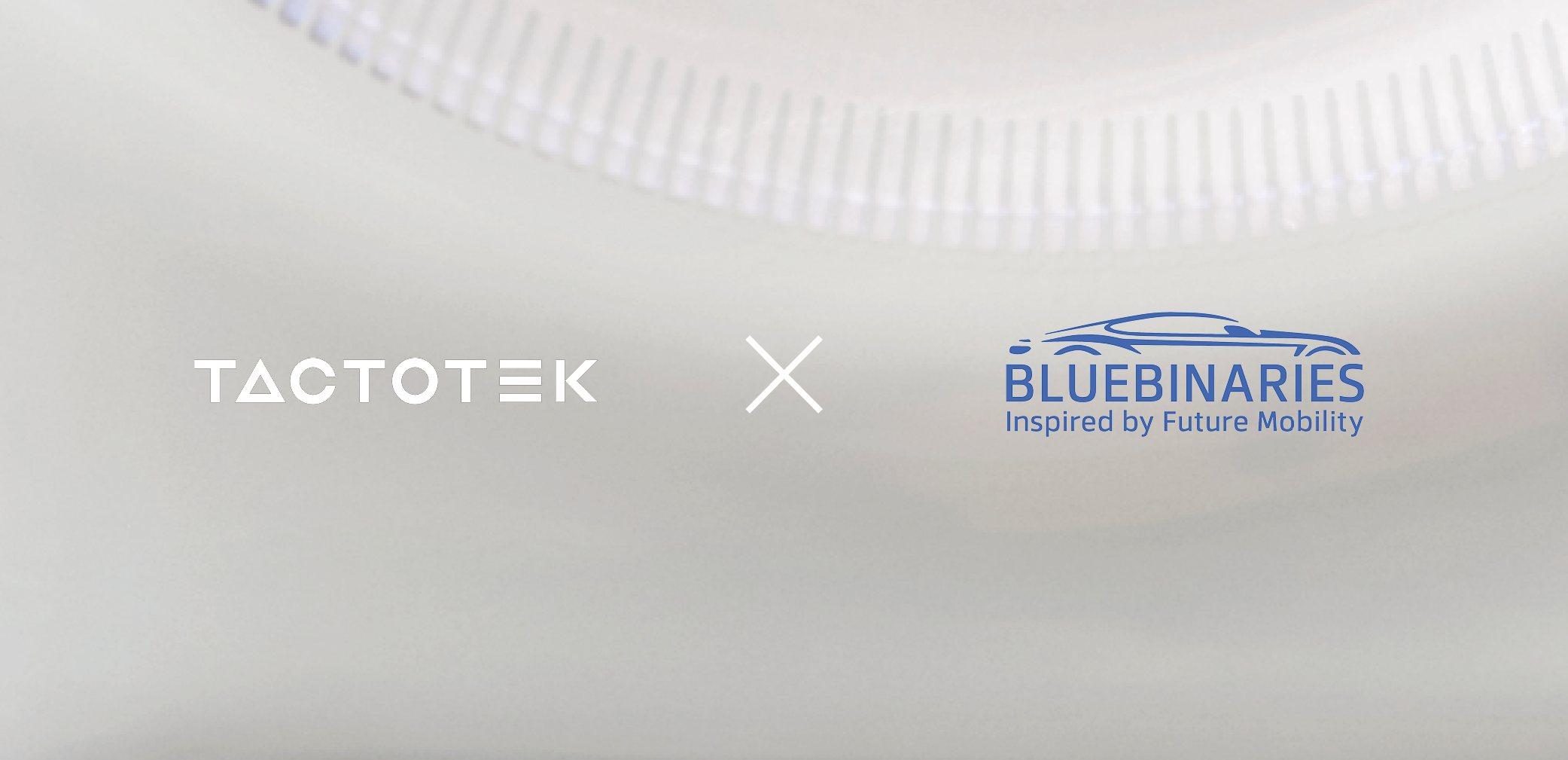 TactoTek and BlueBinaries logos