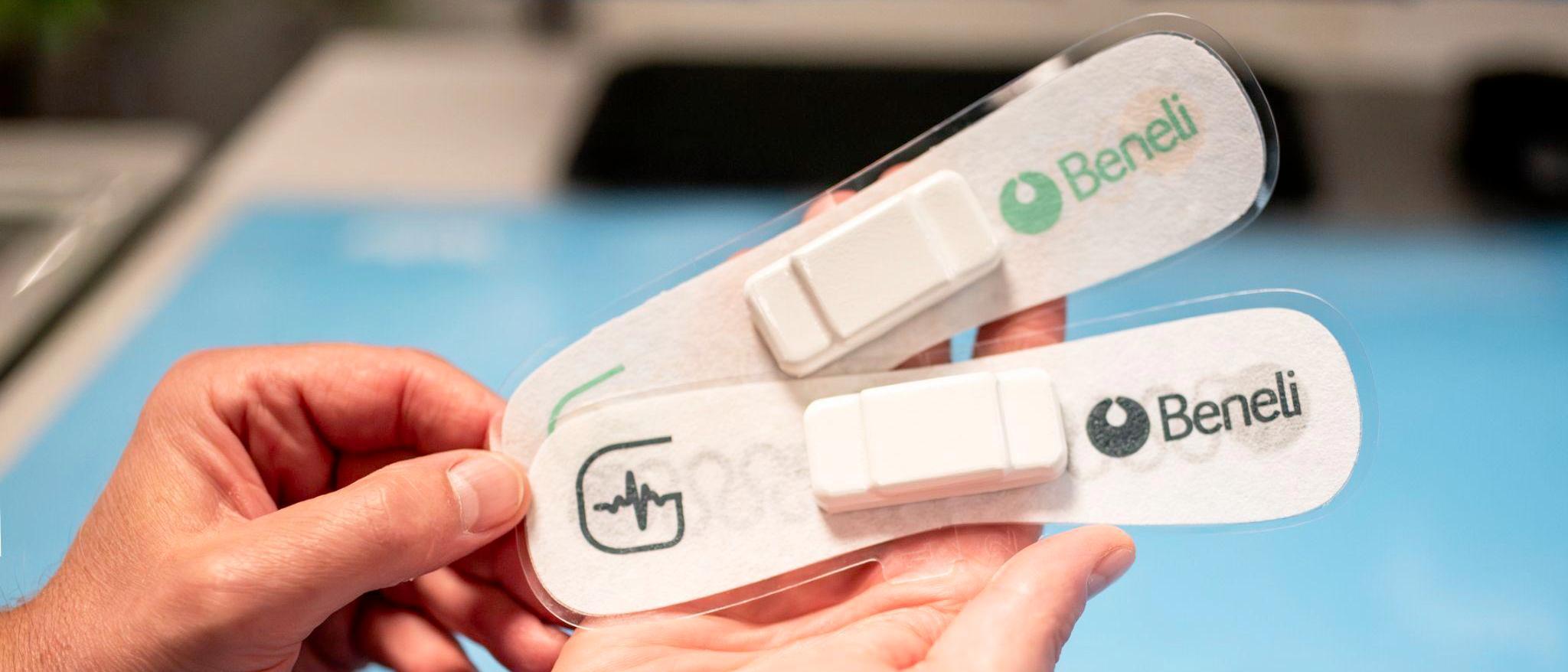 Beneli’s wearable and stretchable health patch