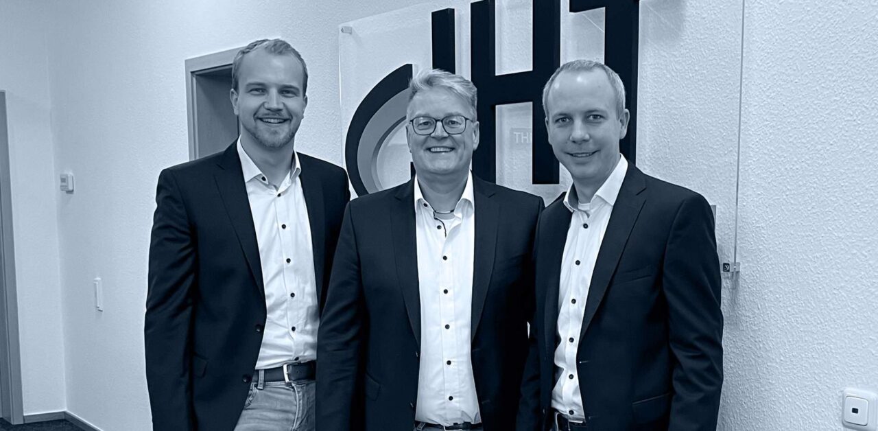 The leadership team of JHT (from left): Steffen Lambertz, Alexander Houben and Alexander Krause