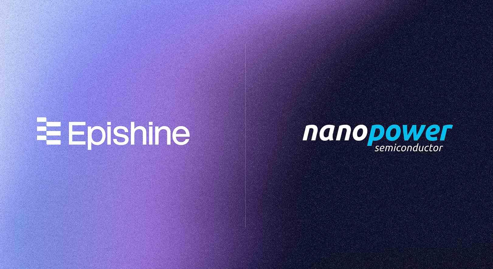 Company logos of Epishine and Nanopower