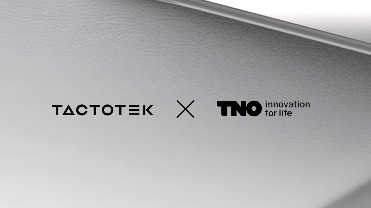 Company logos TactoTek and TNO