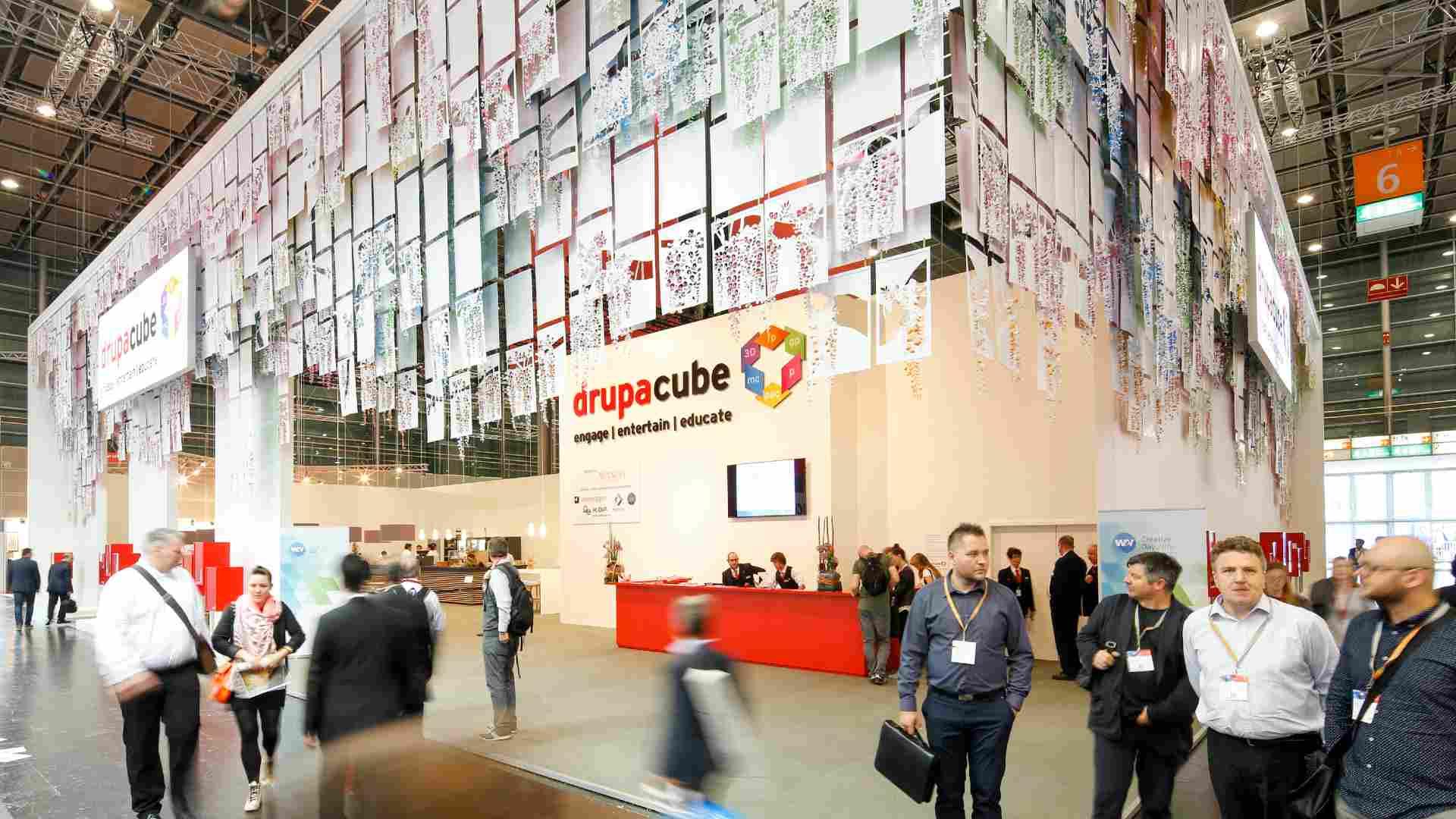 The drupa cube at drupa 2016