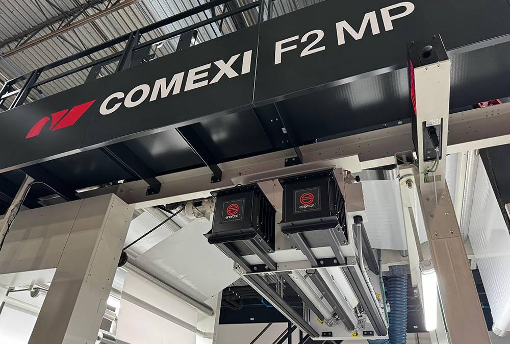 Enercon's corona treaters on Comexi's F2 MP line