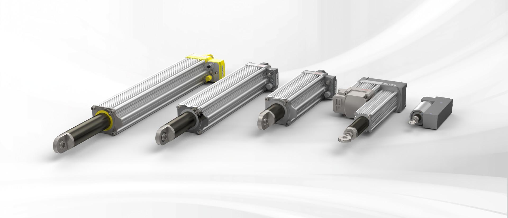 Linear and rotary drives from the EL.MOTION product family