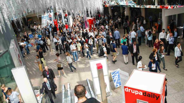 Entrance area at drupa 2016