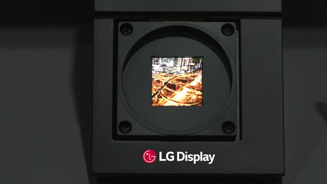 A micro LED display from LG Display