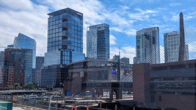 Boston Skyline View