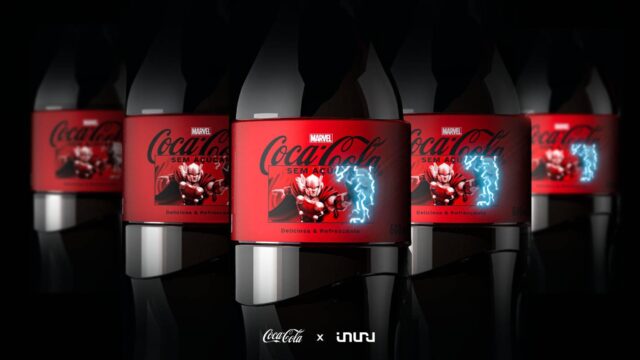 Coca Cola bottles with OLEDs from Inuru