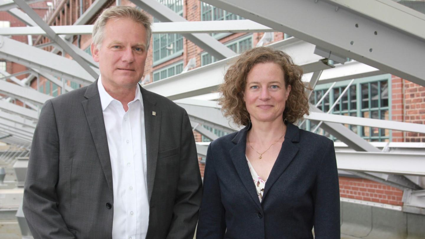 The incoming leadership duo of Fraunhofer IZM: Professors Martin Schneider- Ramelow and Ulrike Ganesh