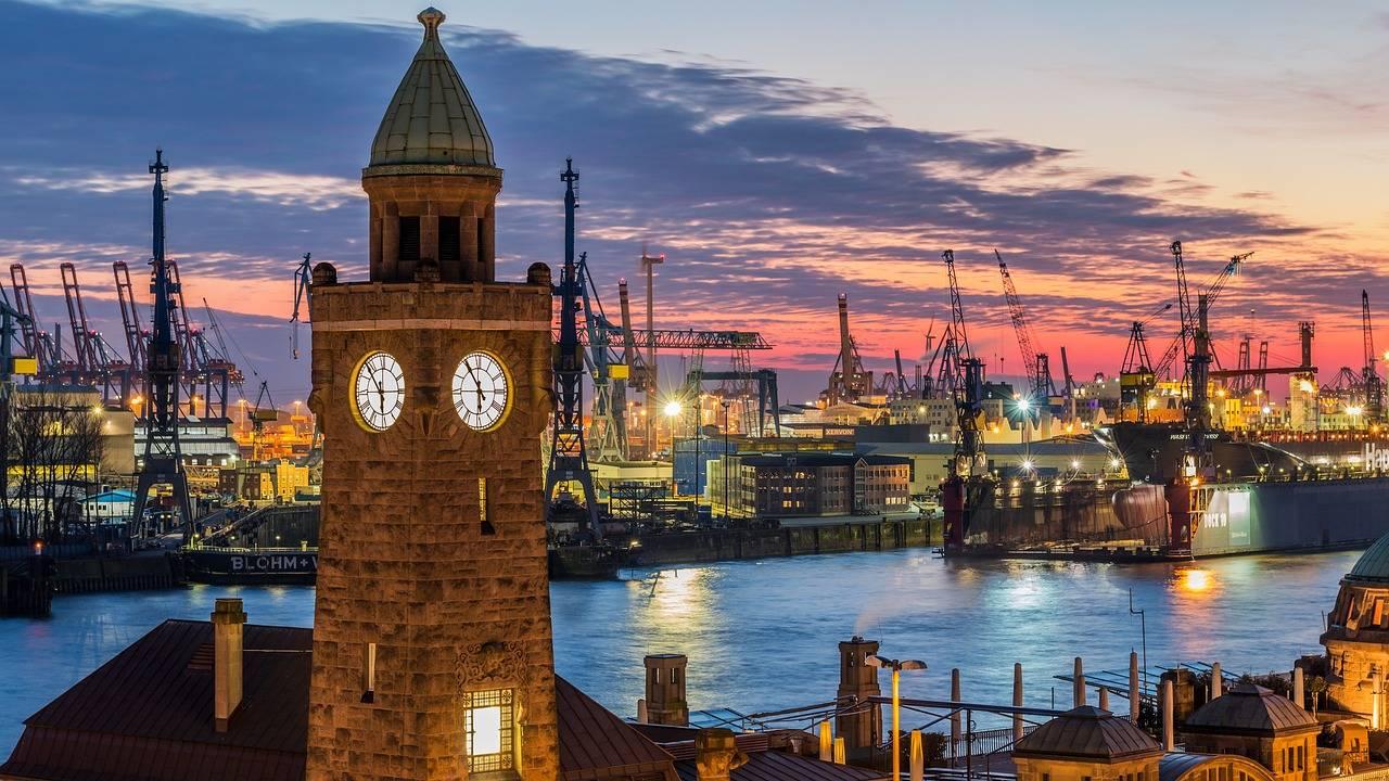 Hamburg's port