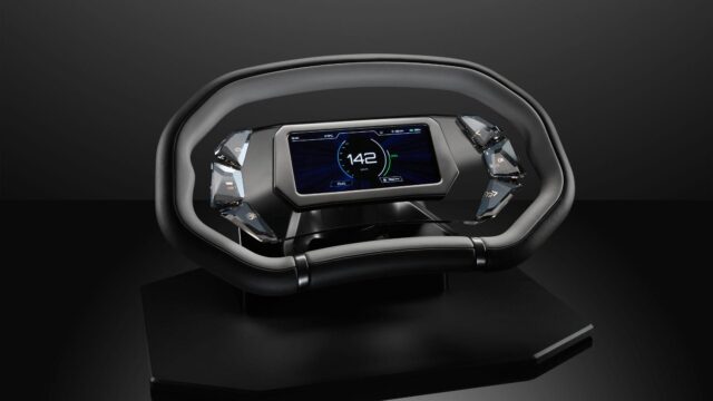 Crystal Steering Wheel design concept