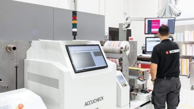 Inline inspection and calibration with BOBST ACCUCHECK