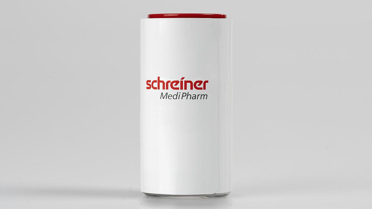 The opaque label from Schreiner MediPharm completely wraps around the vial, thus combining optimal light protection and a blinding solution.