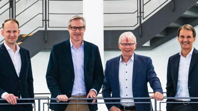 The management team of Brückner Group