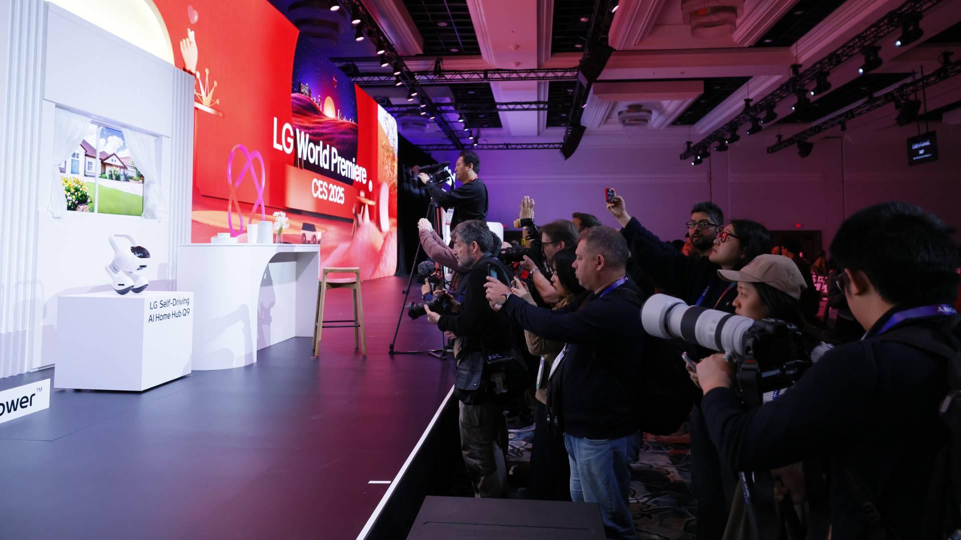 LG event at CES 2025