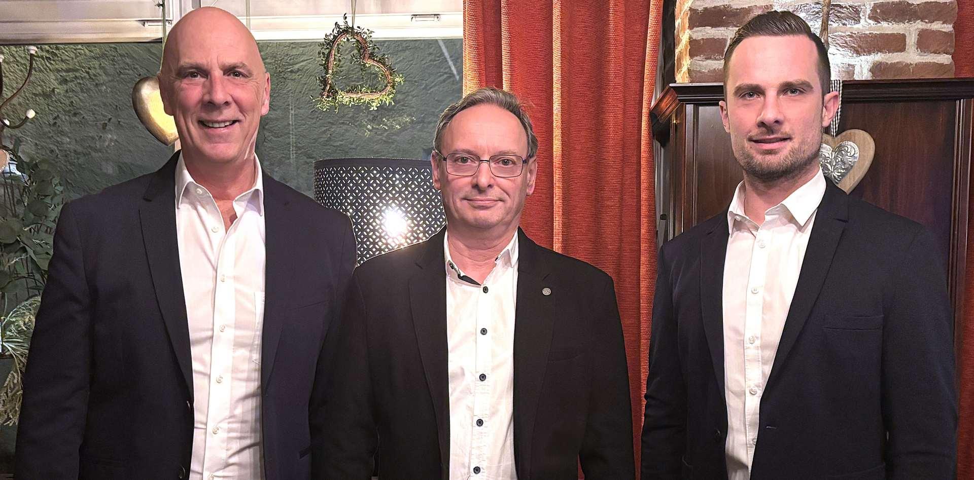 From left: Ralf Metzger (Sales Director), Olaf Schaller, Marco Metzger