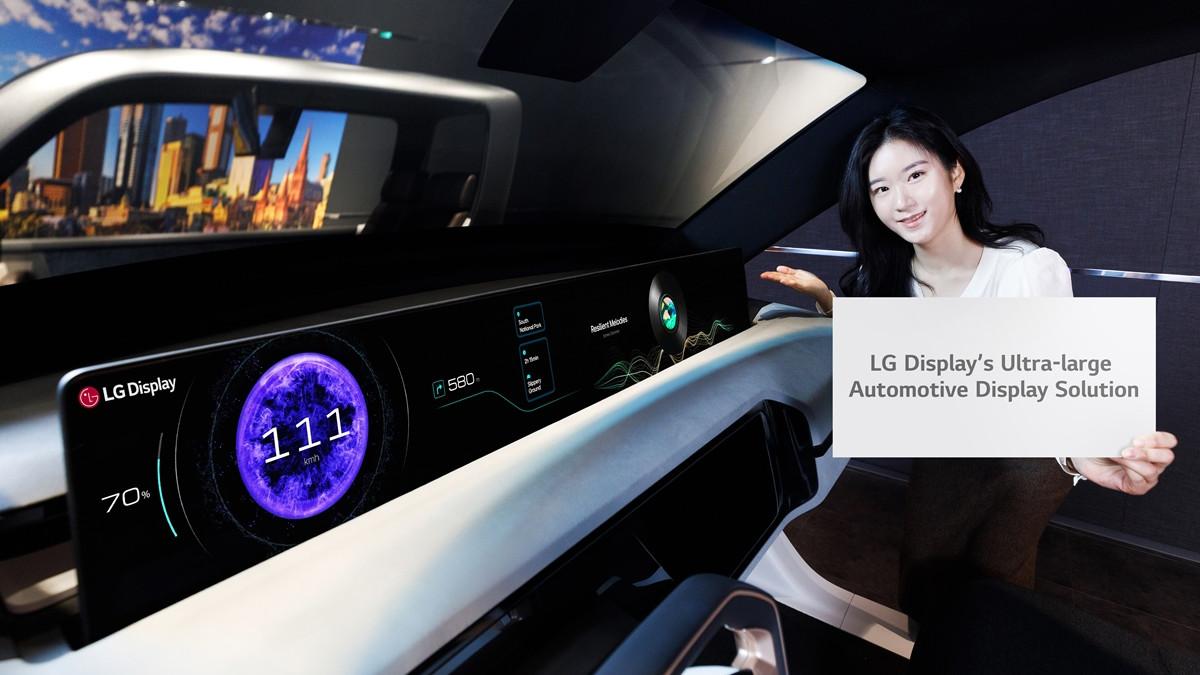 Automotive interior display