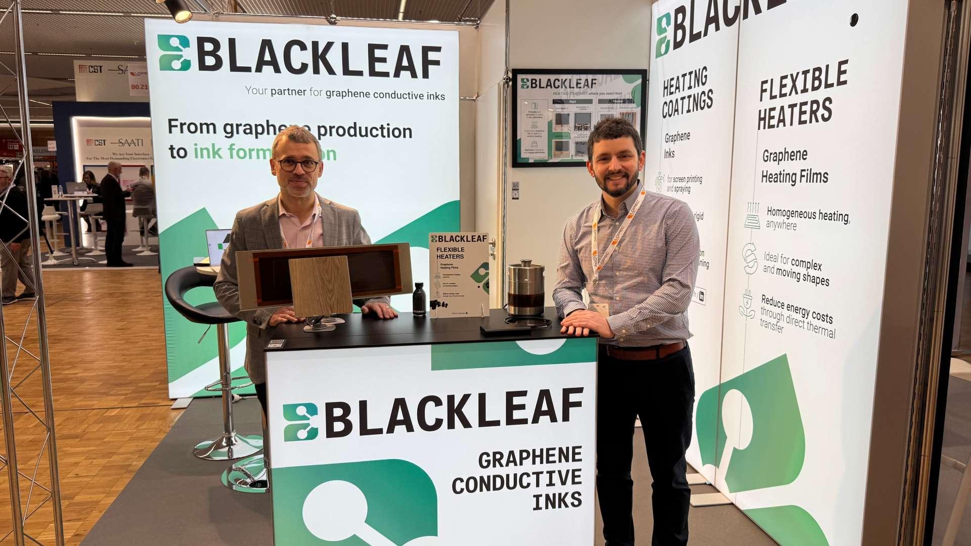 BLACKLEAF booth at LOPEC 2025