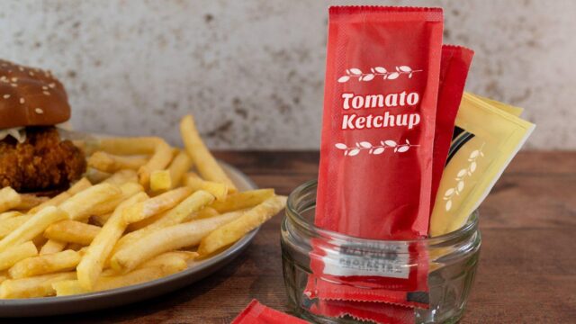 Futamura condiments sachets