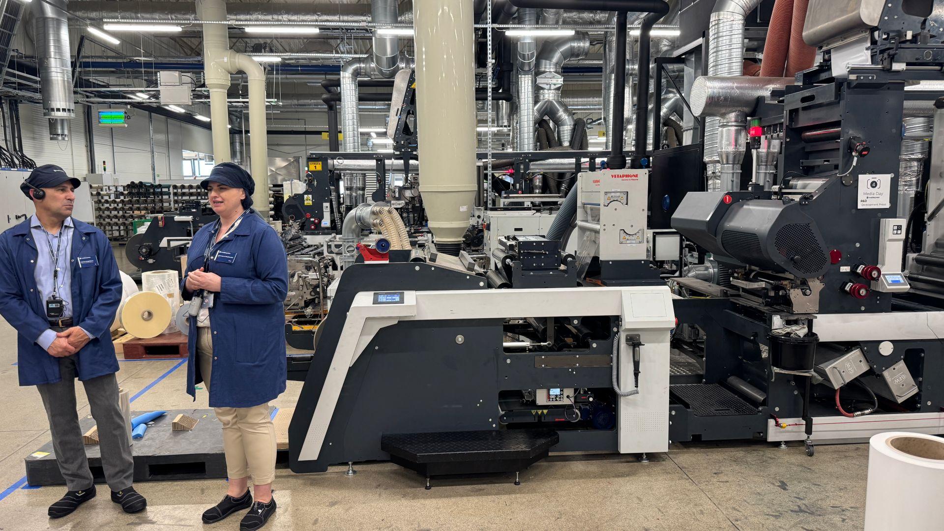 R&D line at Masterpress
