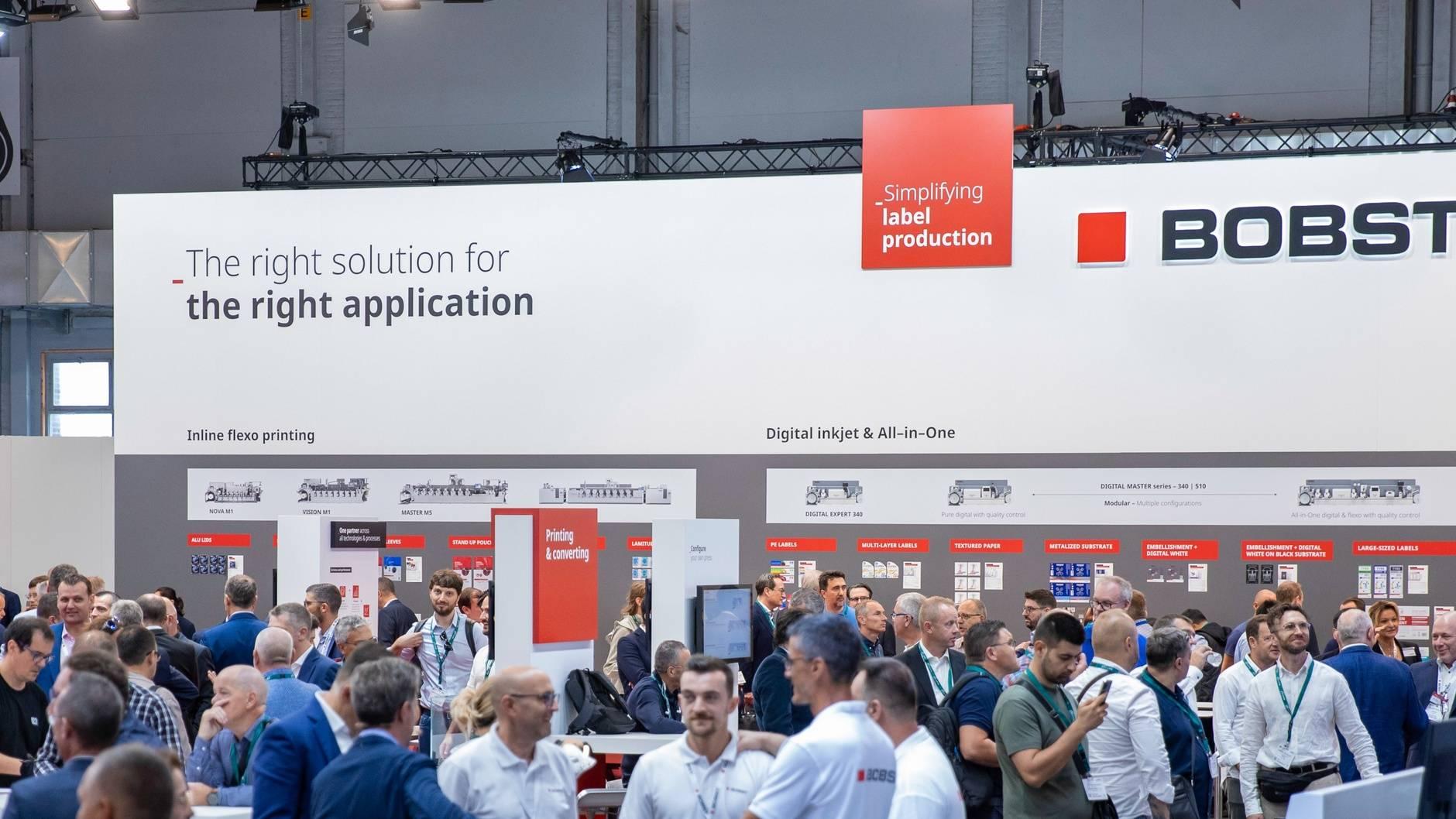 BOBST at Labelexpo Europe 2023