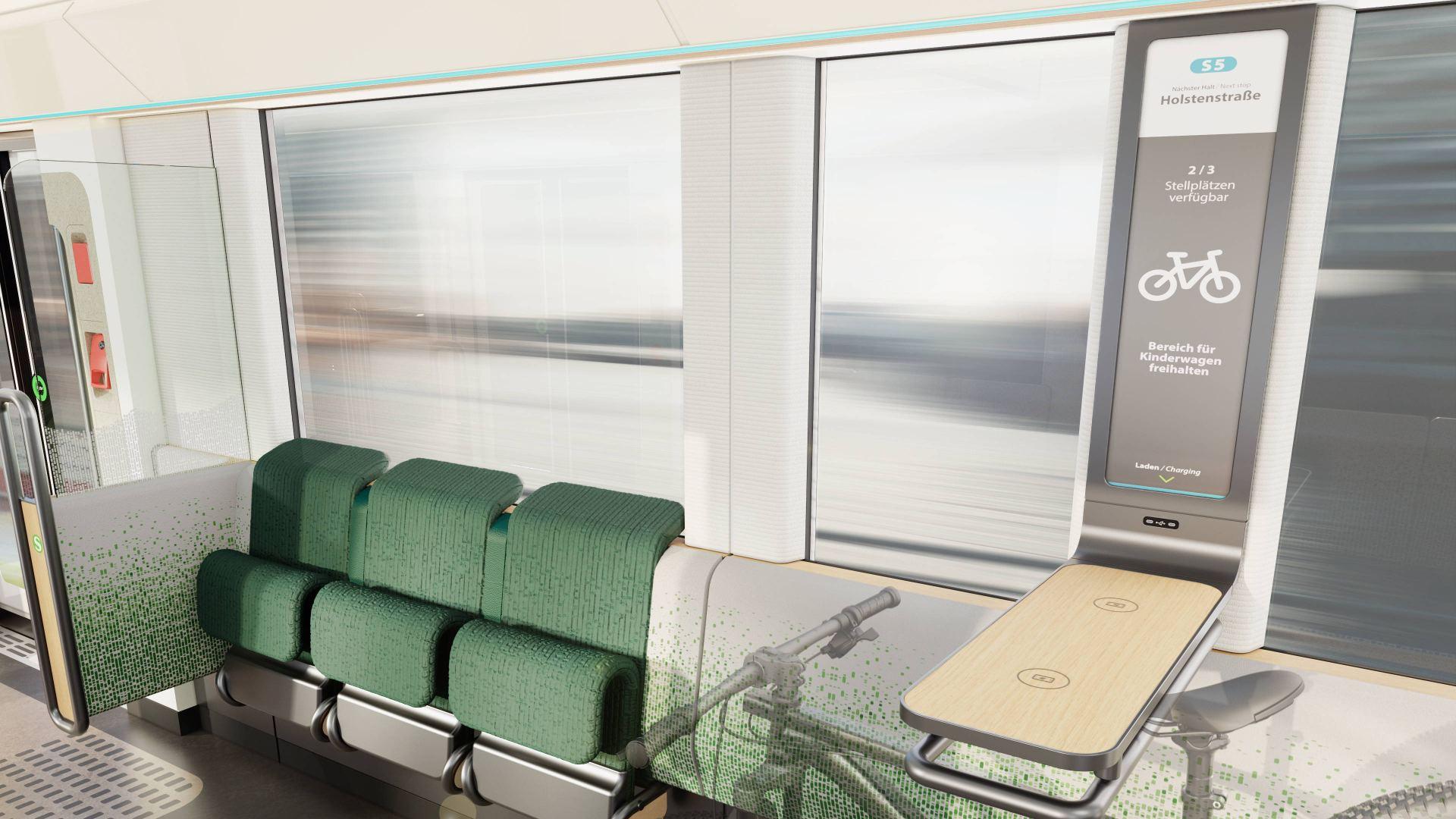The concept train features ADP's 28.5-inch HiRaso Panel PC, an industrial-grade embedded solution that combines energy-saving display with robust computing capabilities. It delivers clear, dynamic guidance across various applications—from passenger information systems to bicycle and luggage areas, enhancing reliability and creating a seamless travel experience for passengers.