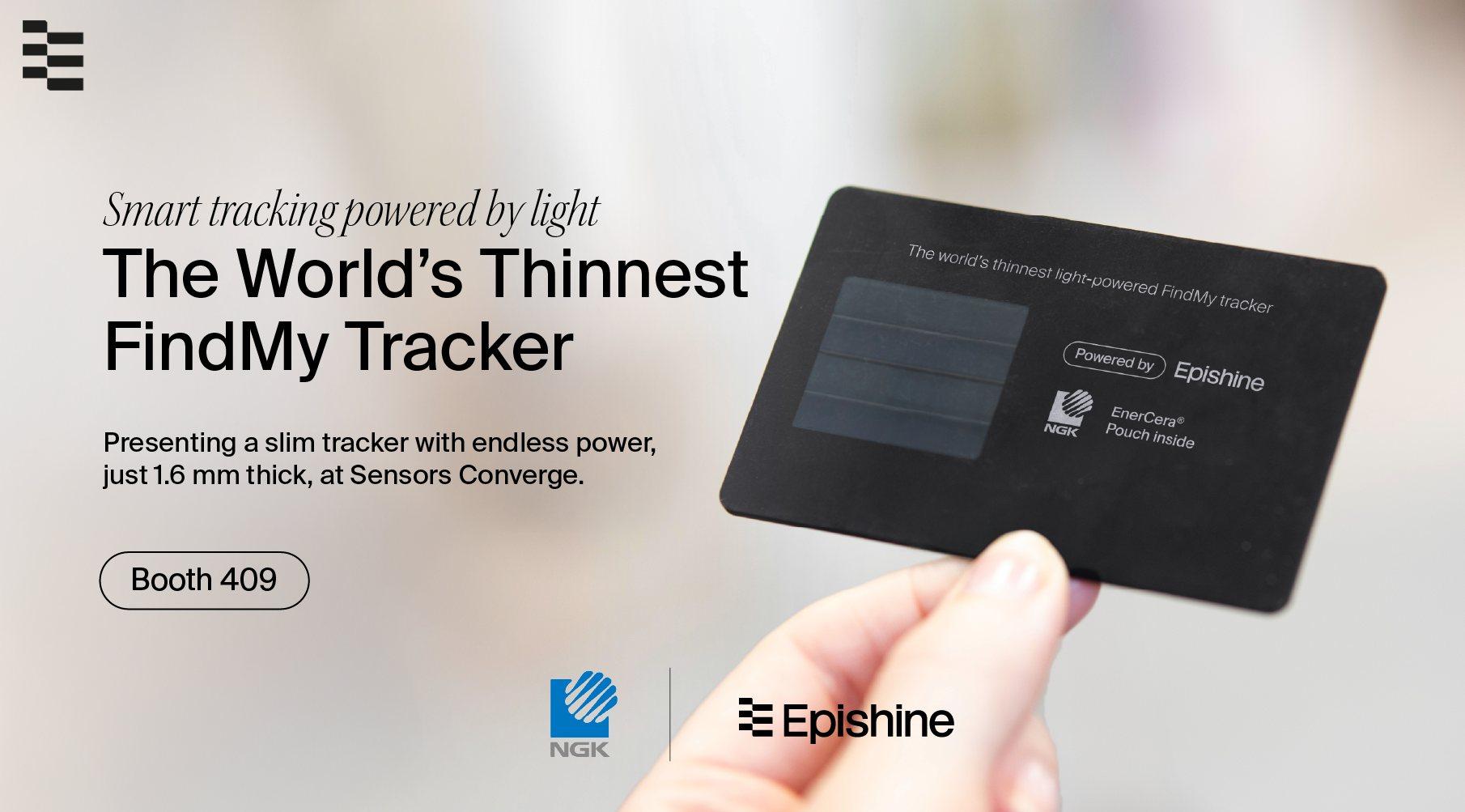 A slim tracker by NGK and Epishine