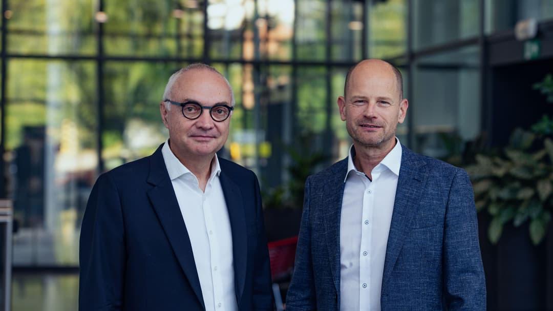 Luc Van den hove and Patrick Vandenameele
