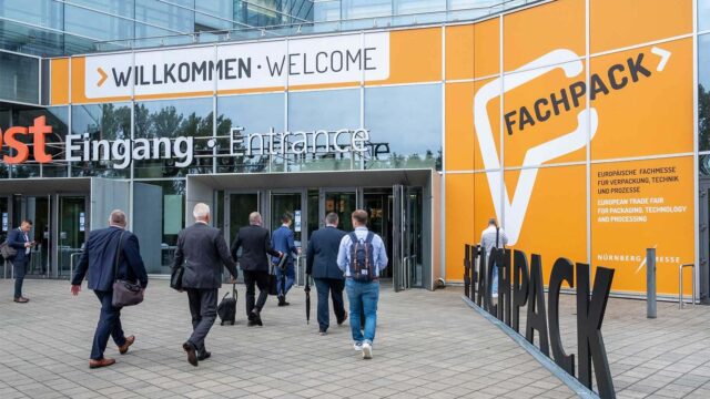 People entering Messezentrum Nürnberg