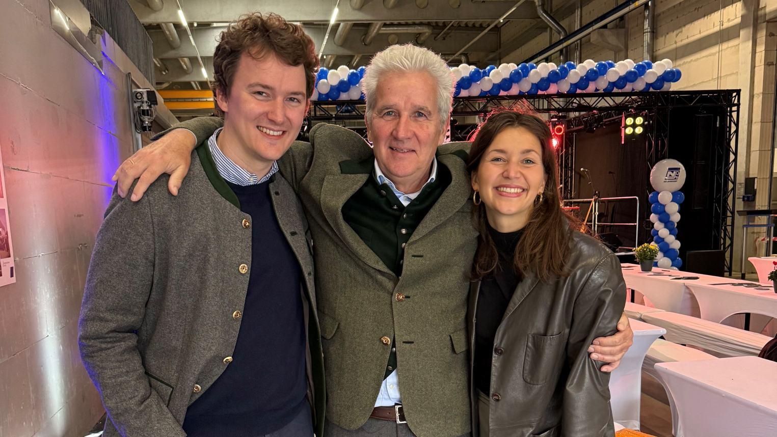 Julian Supe-Dienes, Rudolf Supe-Dienes and Maja Supe-Dienes