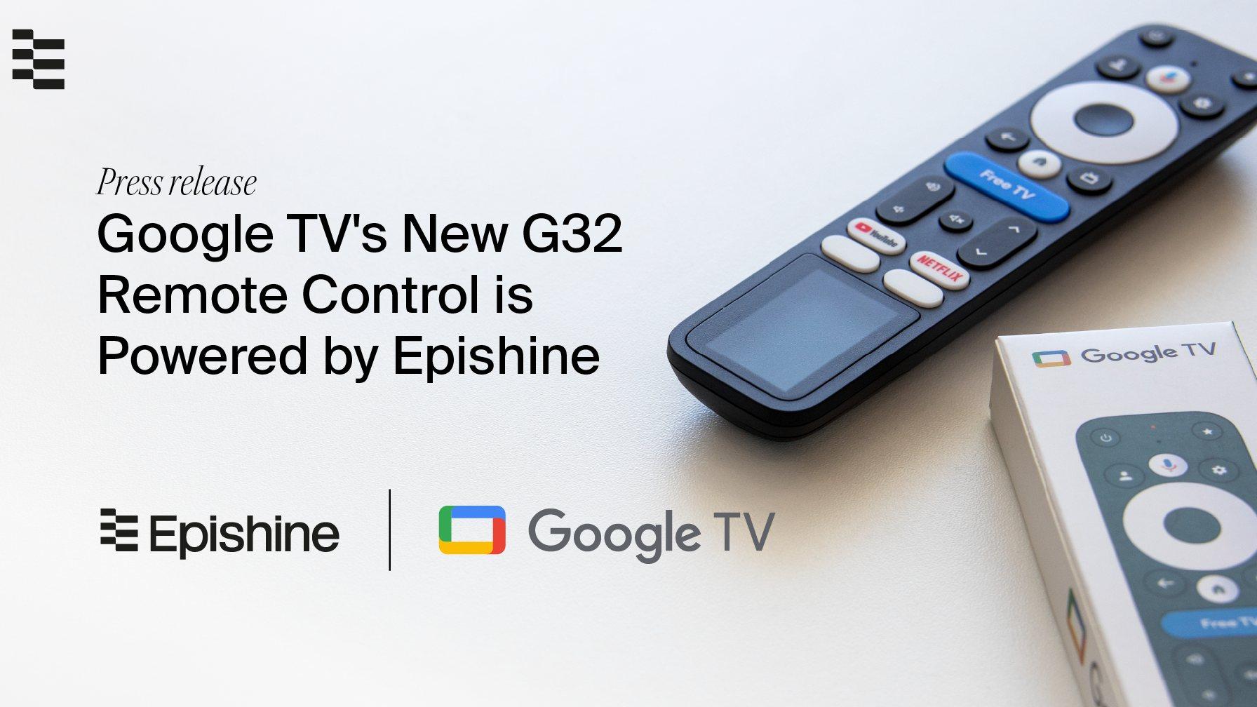 Google TV's new G32 remote control