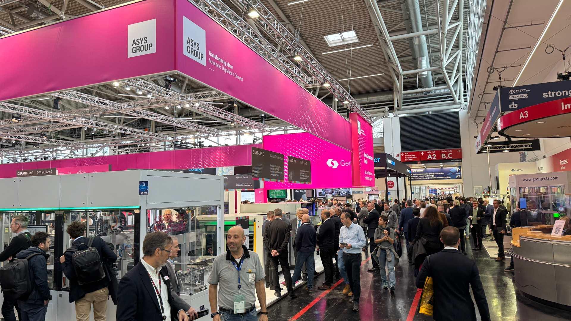 Crowd shot productronica 2025