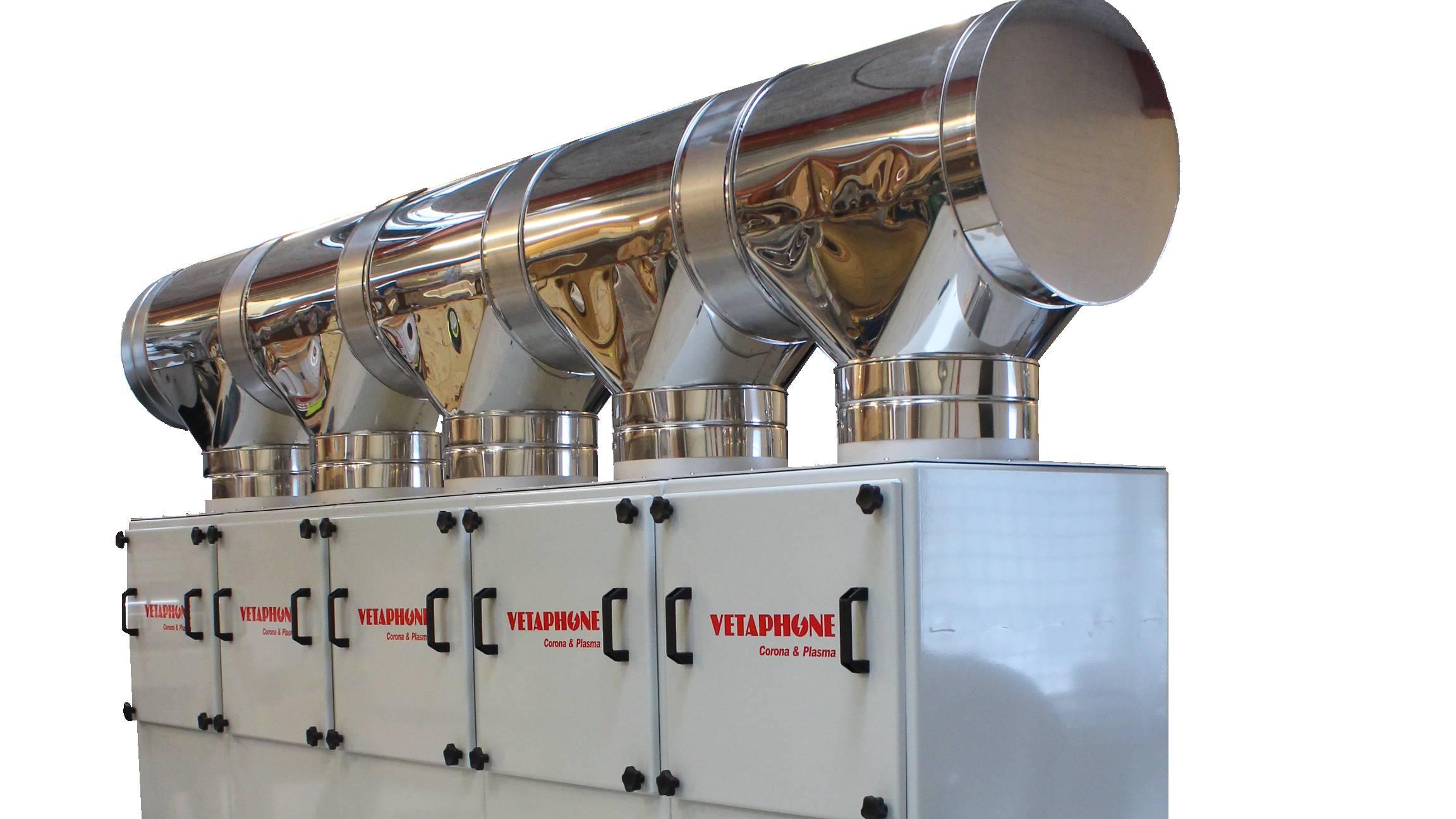 Vetaphone Ozone eliminators are manufactured to suit individual requirements
