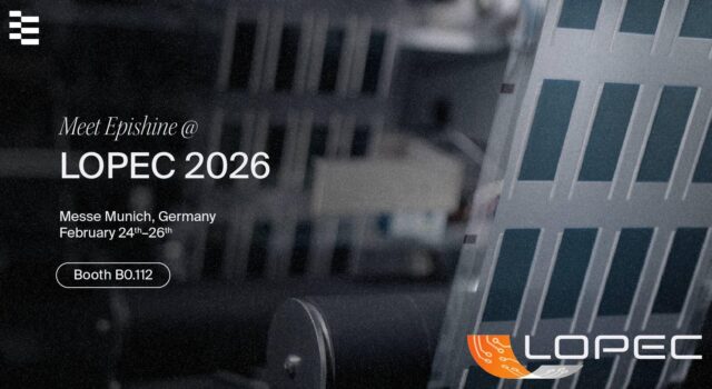 Epishine visual for LOPEC 2026