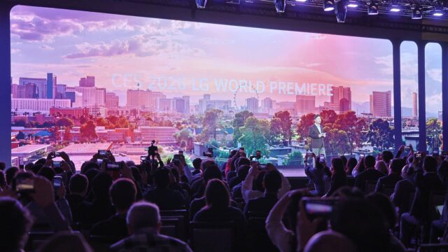 Press conference at CES 2026