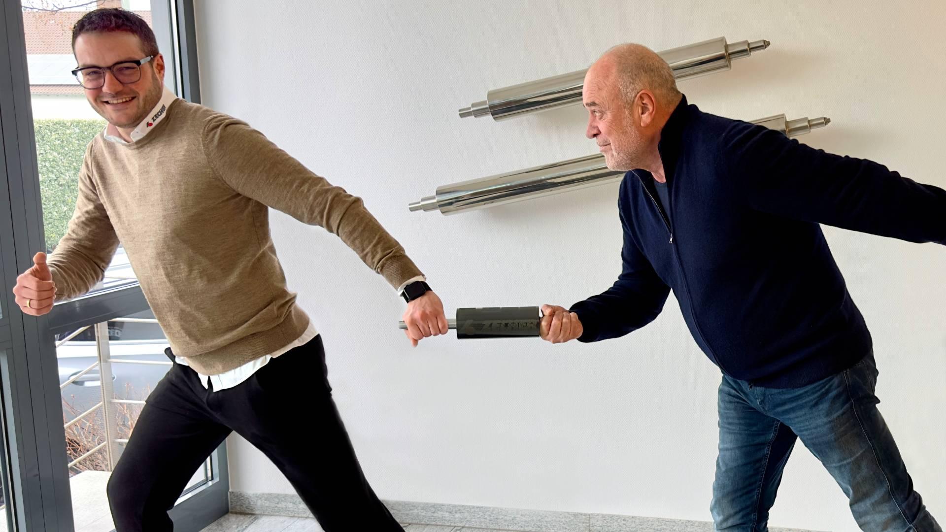 Sven Krause (left) and Rüdiger Wand