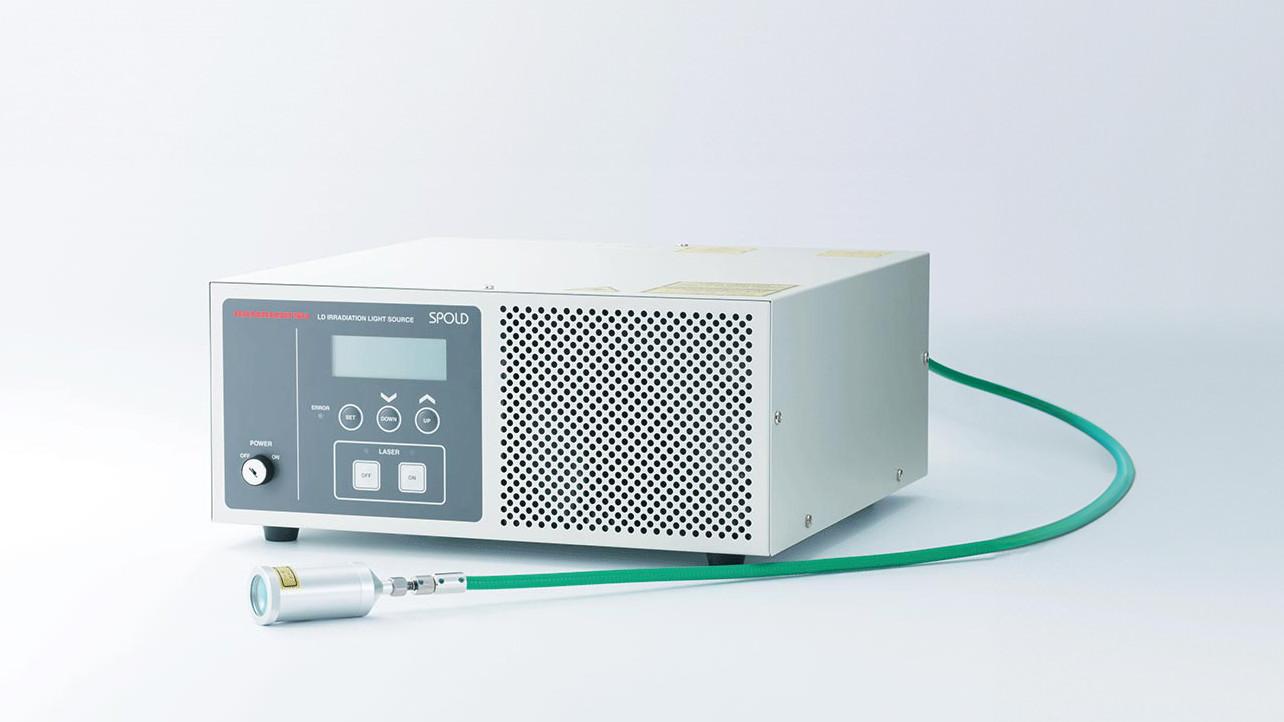 Hamamatsu's LD irradiation light source (SPOLD)