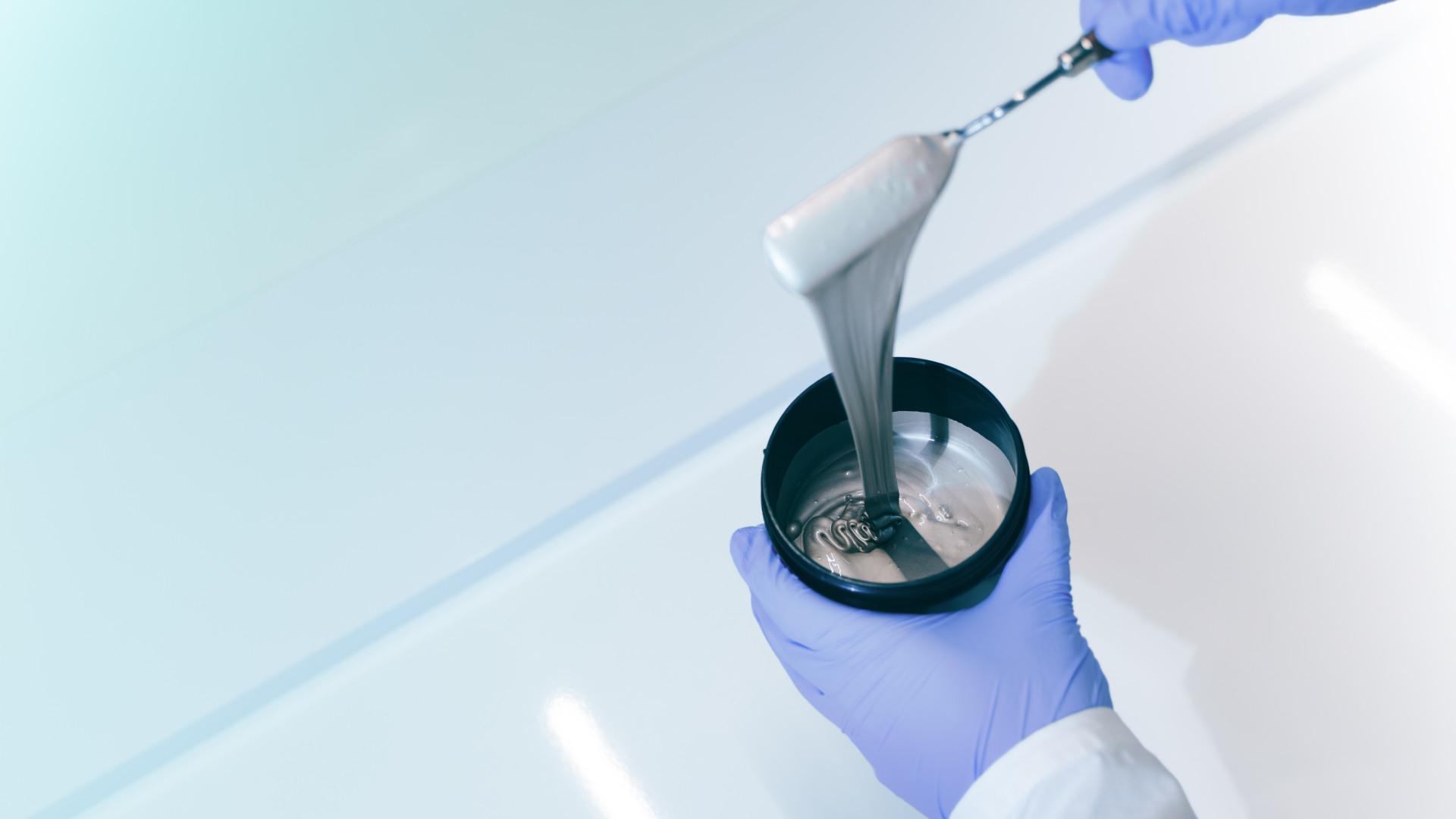 A material paste for printed electronics