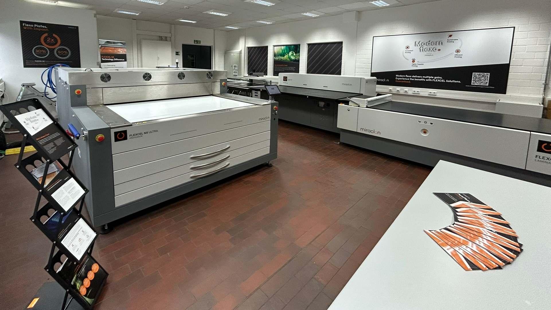 W&H Flexo Plate Center with Miraclon equipment