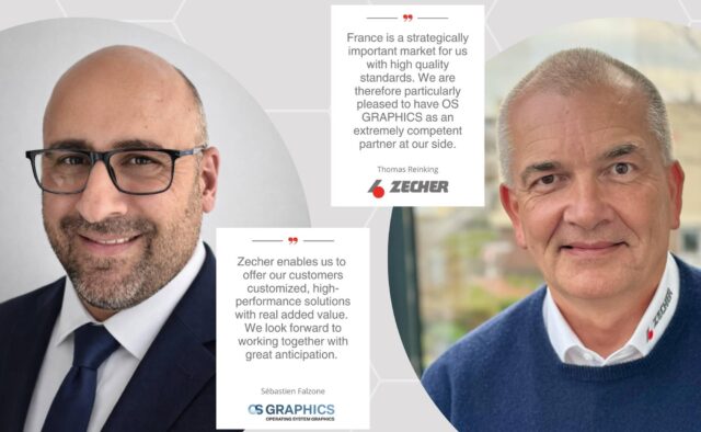 Zecher expands sales network in France with OS GRAPHICS