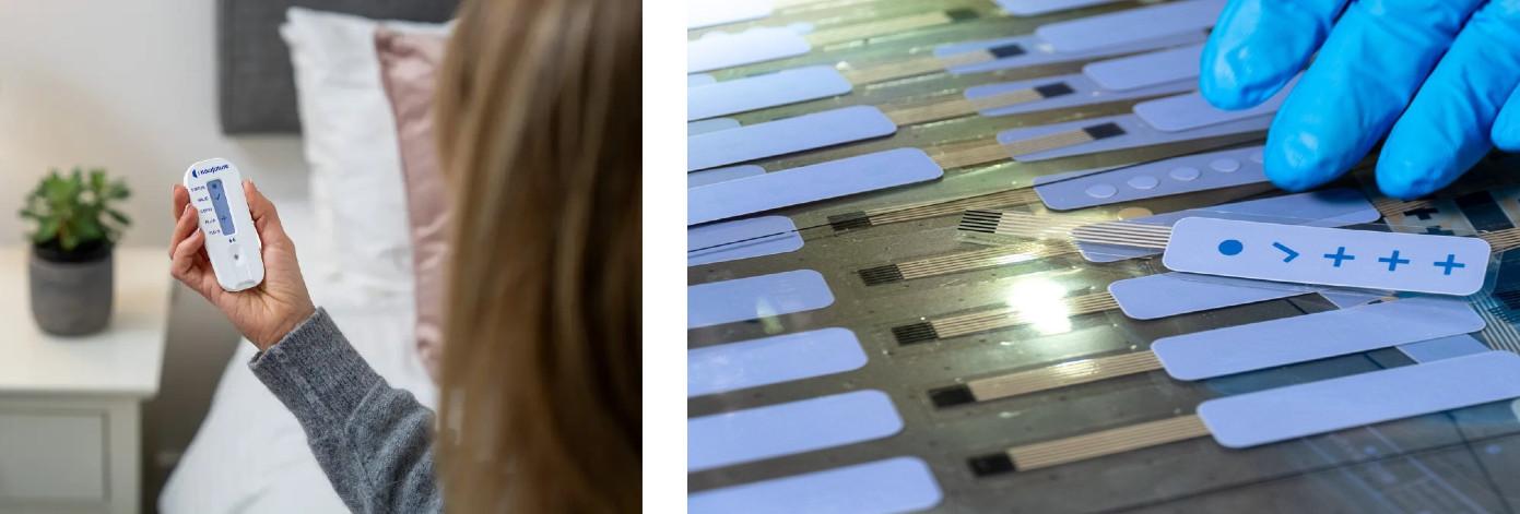 Ynvisible displays used in Sapphiros’ diagnostic tests