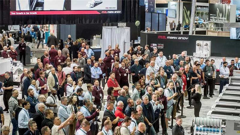 Crowd at Labelexpo Americas 2024