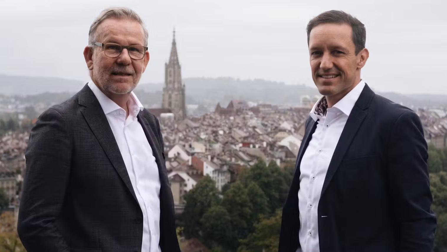 Jens Krauss und Matthias Peterhans in Bern