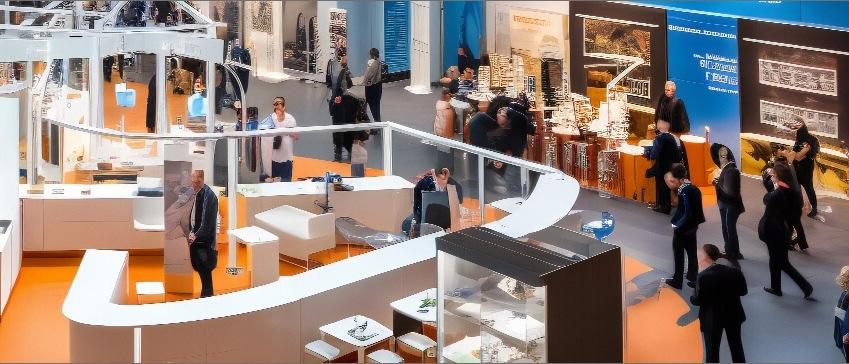 Show floor at Materials Week USA