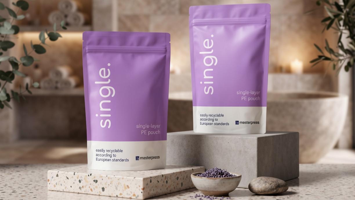 Pouch packaging made by Masterpress