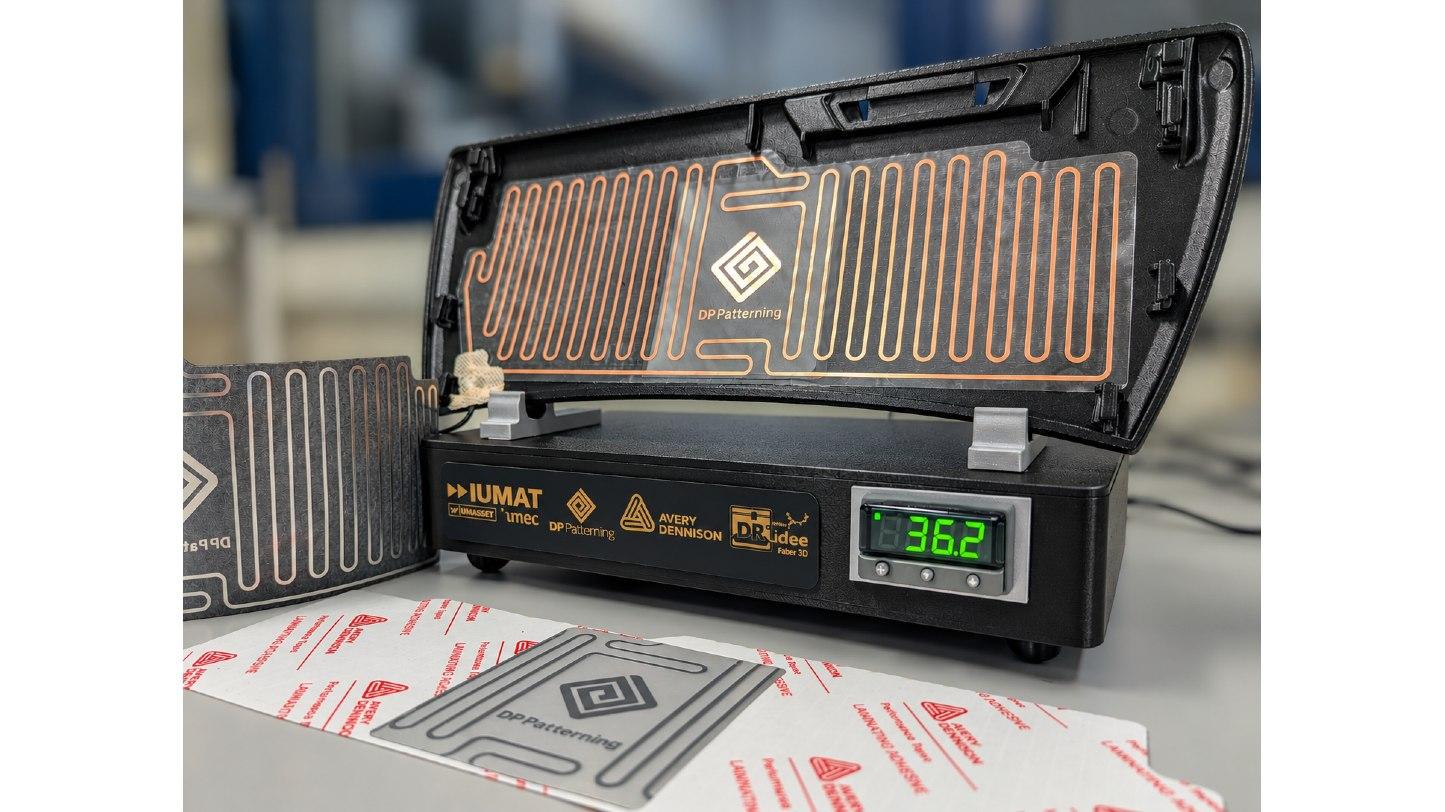 Flexible heater demonstrator